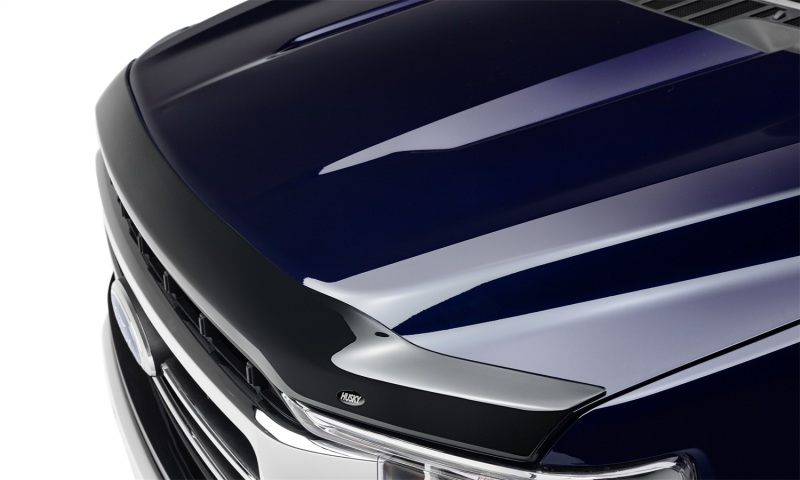 Ford F-250 Super Duty Hood Deflector - Husky Liners - Aeroskin - Smoke - `23-`25
